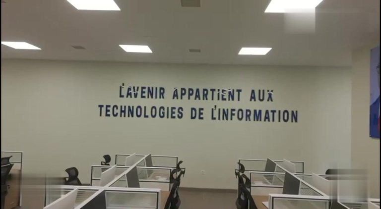 La salle informatique